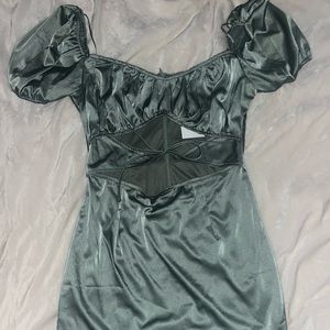 Boutique silk mini dress!